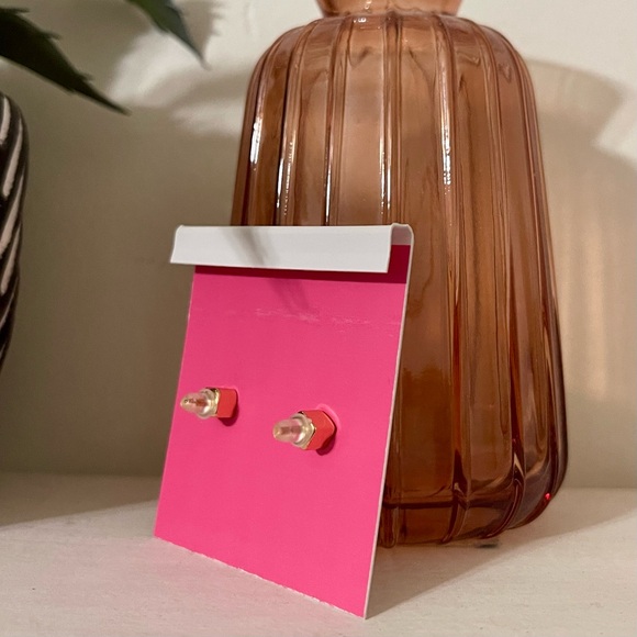 Kate Spade “Tiny Twinkles”’Gold Star and Moon Earrings - Picture 4 of 4